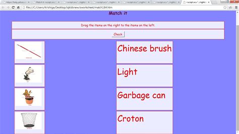 Sample Worksheet