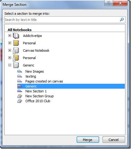 Image result for How to Merge Two Notebooks in OneNote
