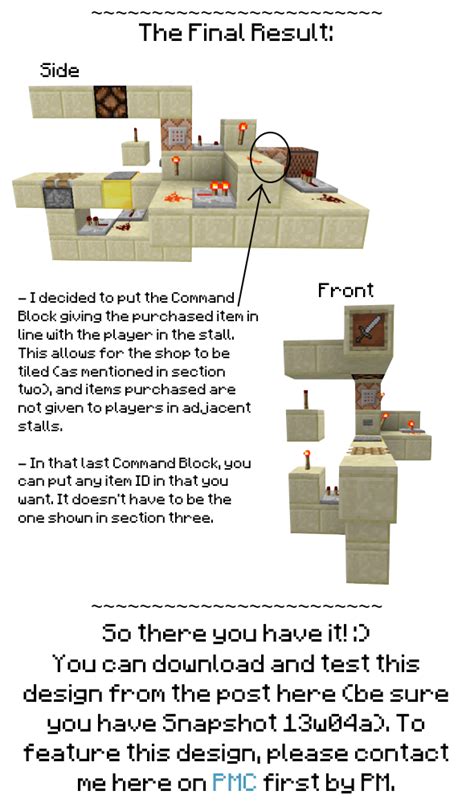 Image result for Minecraft Command Block Shop