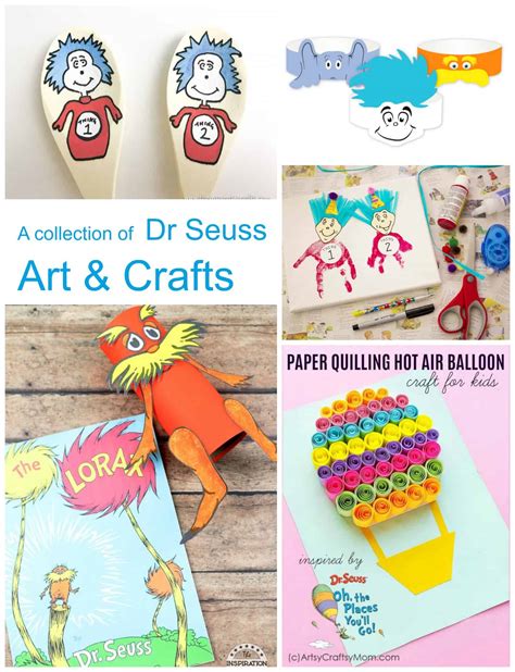 A collection of Dr Seuss Art and Craft Ideas - Emma Owl