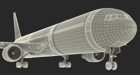 3D Boeing 767 400 with Interior Generic | 3D Molier International