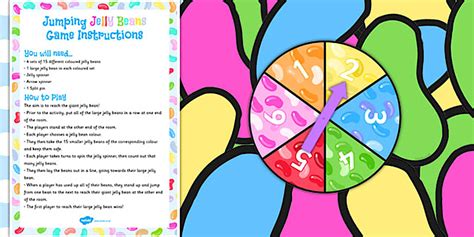Bean Life Cycle Jumping Jelly Beans Game