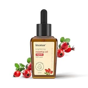 Buy inatur Rosehip Oil 30ml - 100% Pure & Cold Pressed| Moisturizing ...
