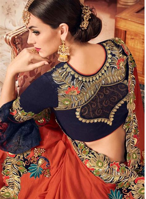 कारीगरी वाले ब्लाउज़ के मनभावन डिज़ाइन - DusBus