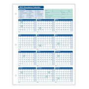Buy ComplyRight 2022 Attendance Calendar Card White Pack of 25 ...