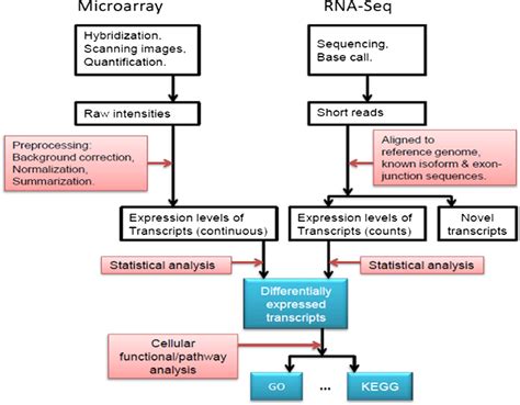 NGS vs Microarray 的图像结果