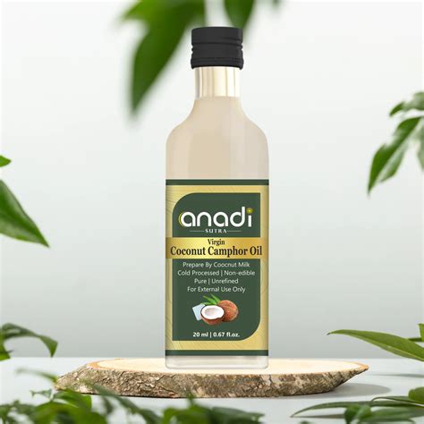 Coconut Camphor Oil 20 ml | Bhimseni Kapur | Relaxing & Calming | 100% ...