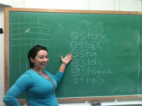Spanish Teacher Teaching