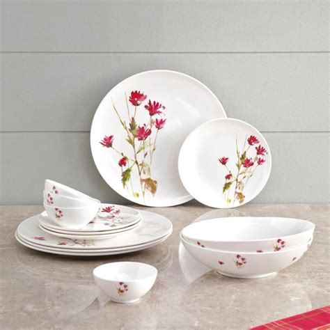 Buy Victor-Felix Printed Melamine 14-Piece Dinner Set from Home Centre ...