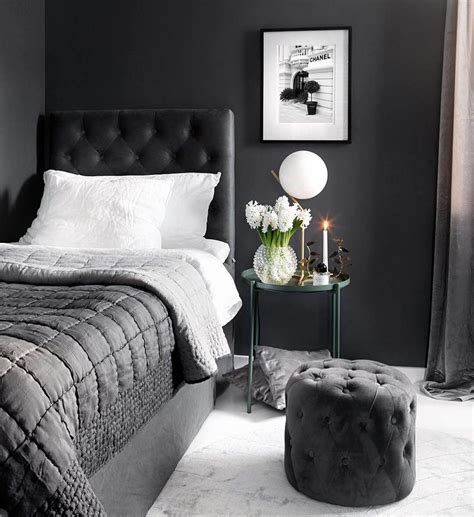 22 Beautiful Black Bedroom Design Ideas You will Fall in Love with ...