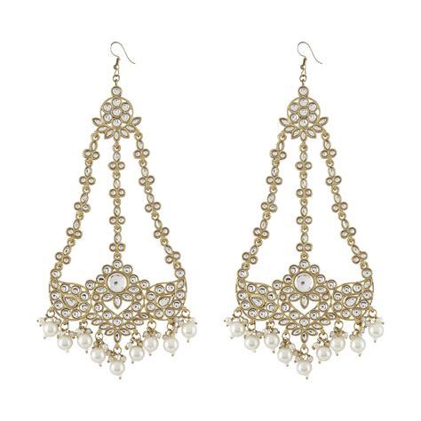 Buy Teejh Jahanara Mehendi Earring Online