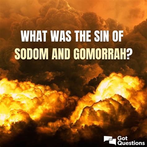 Sodom And Gomorrah Sins