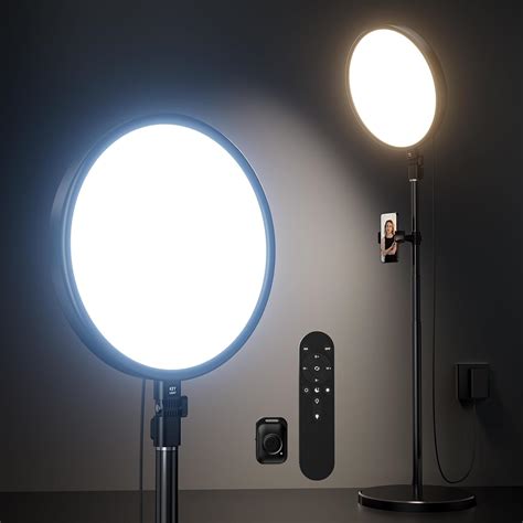 Large Ring Light Kit, Weilisi 6500K Professional Full-Screen Big Ring Light with Stand and Phone ...