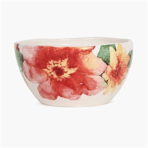 Buy Alora Ceramic Printed Curry Bowl - 300ml from Home Centre at just ...
