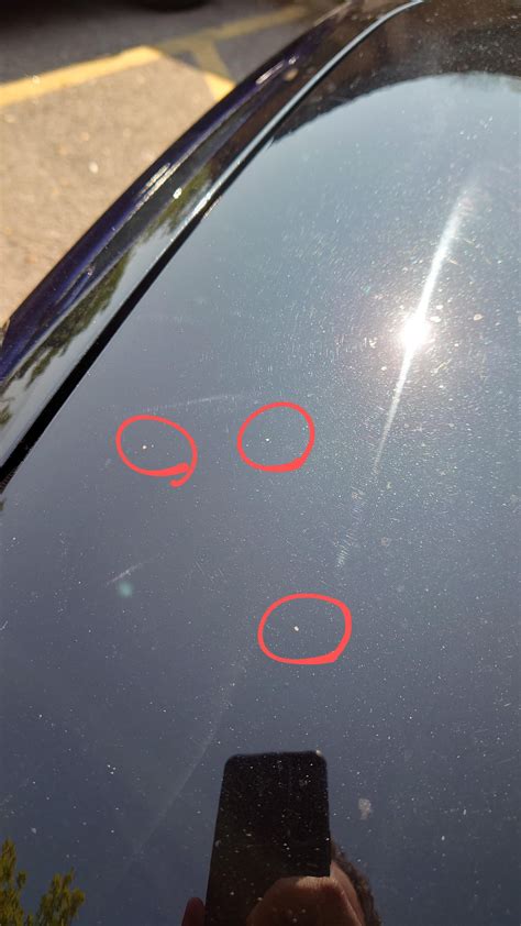 Small paint defects: not sure what's the cause and who should fix them ...