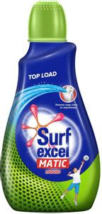 Surf excel Matic Top Load Liquid Detergent - 1.02L Fresh Liquid ...