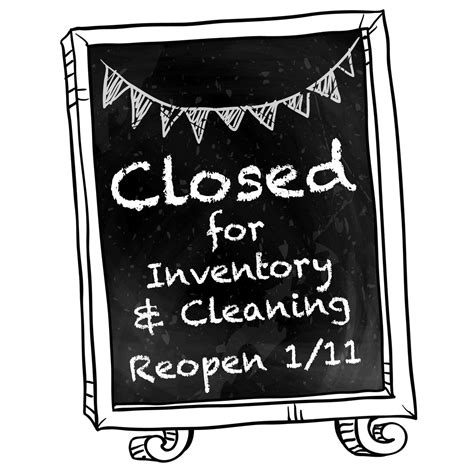 The Garden Shop will be Closed for Inventory & Cleaning Monday, Jan. 6 ...