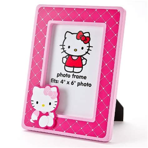 HELLO KITTY by Sanrio 4" x 6" Diamond Photo Frame : Amazon.in