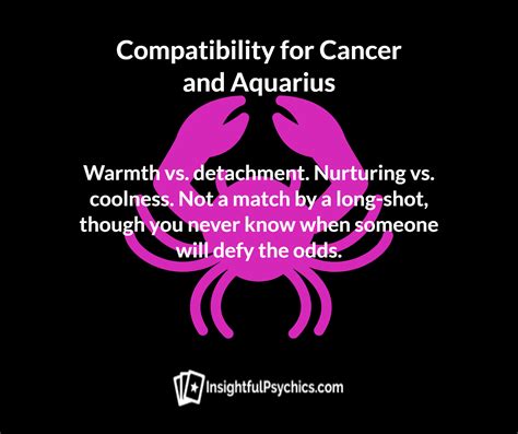 Aquarius cancer love compatibility – Artofit