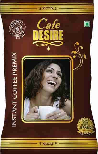 CAFE DESIRE Instant Coffee Premix (1 kg) | Milk not required | GMP ...