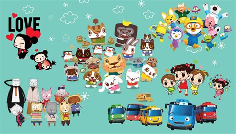 Korean Cartoon Characters