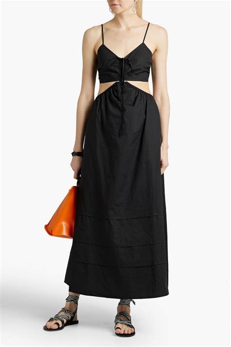 Poplin Midi Dress