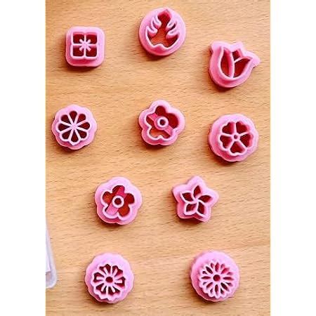 Buy SYGA Flower Fondant Cake Sugarcraft Decorating Kit Combos (Cookie ...
