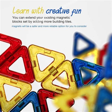 Baybee Magnetic Tiles Educational Toys for Kids | Best Learning Toys ...