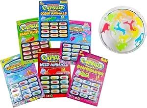 Buy Kars Soft Water Grow Foam Different Animal Magic Capsules Toys ( 12 ...