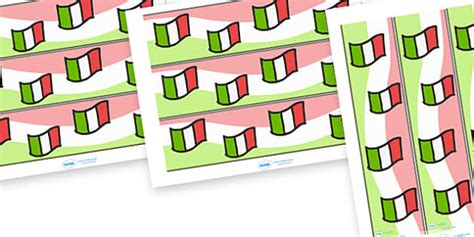 Italian Display Borders (teacher made) - Twinkl