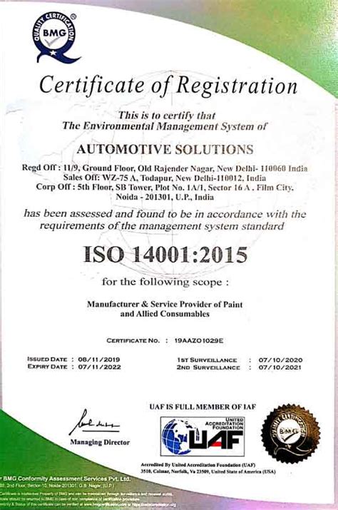 Credentials - Automotive Solutions, Delhi