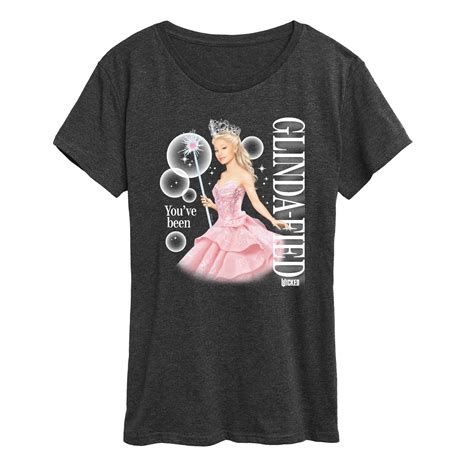 Wicked - Glinda You've Been Glindafied - Women's Short Sleeve Graphic T ...
