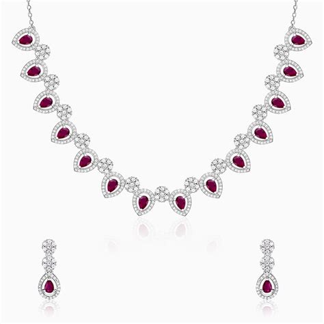 Silver Royal Pink Gorgeous Set – GIVA