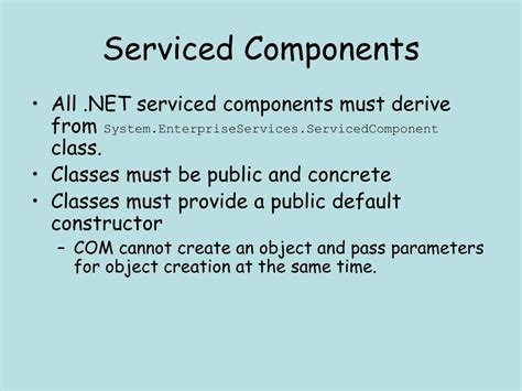 Image result for Component Services Overview