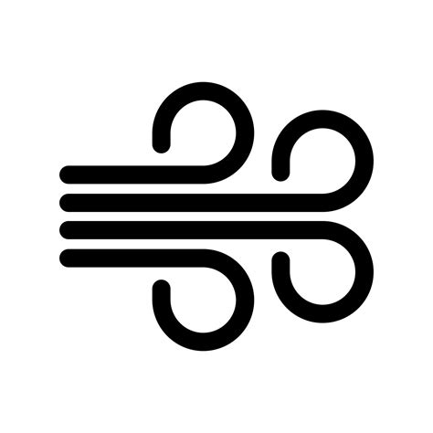 Wind Geschwindigkeit Symbol. Wind Wolken Symbol Wetter Prognose ...