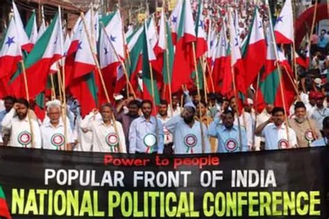 PFI planning to create Islamic movement and Civil War in India