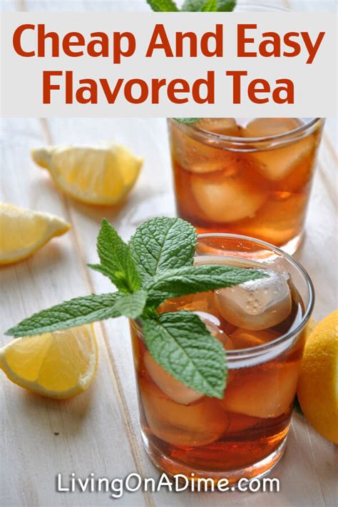 Resultado de imagen de how to make flavored tea