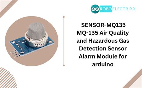 RoboElectrixx SENSOR-MQ135 MQ-135 Air Quality and Hazardous Gas ...