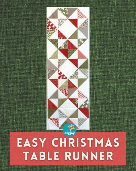 Image result for Easy Christmas Table Runner Pattern
