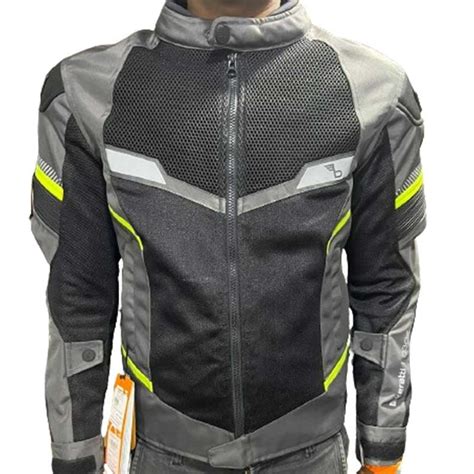 Bikeratti Veloce 2.0 Jacket with ALL D30 L2 inner guard (Grey Neon ...