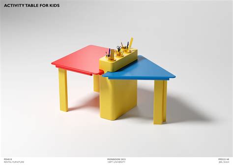 Activity table for kids | CEPT - Portfolio