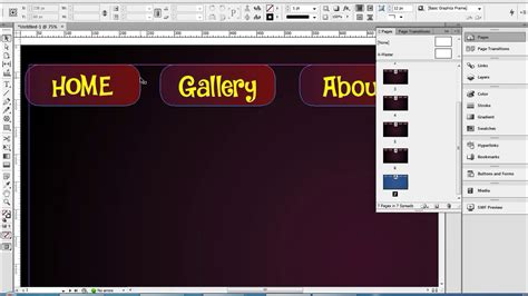 Rezultat imagine pentru How to Button Tool in InDesign