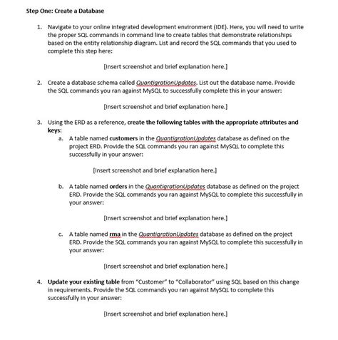 Image result for Step One Create Database