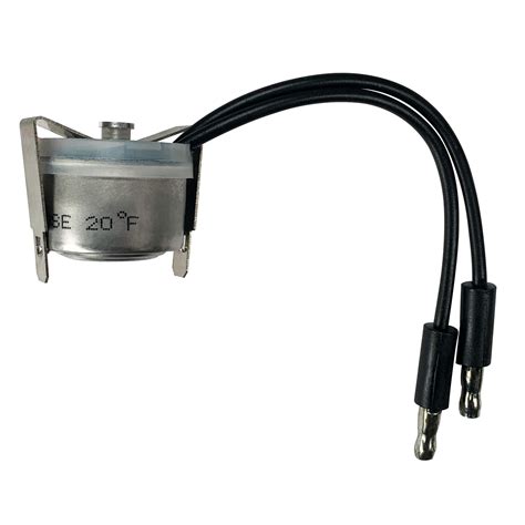Appli Parts APBT-L40C Bimetal Termico 2 Cables Abre a 4C y Cierra a -7C, con clip, cables de ...