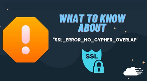 Image result for Error Code SSL Error No Cypher Overlap