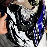 Yamaha YR8 Polycarbonate Full Face Helmet (Blue, L) : Amazon.in: Car ...
