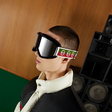 Gucci ski mask in black injected | GUCCI® SI