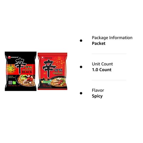 Buy Shin Ramyun Combo 8packs] Shin Ramyun BLACK (4 packs)+Shin Ramyun ...