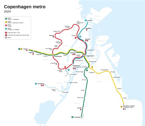 Copenhagen Rail Map City Train Route Map Your Offline Travel Guide