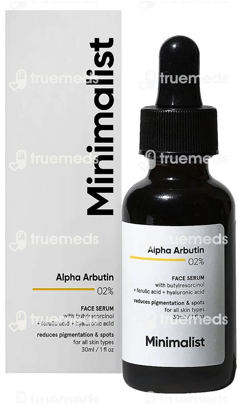 Minimalist 2 Alpha Arbutin Antipigmentation Face Serum 30 Ml - Uses ...